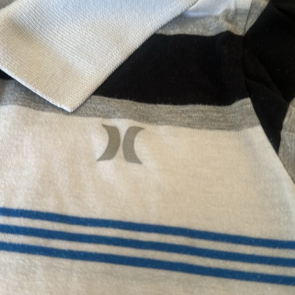 HURLEY Nike dri-fit boys Polo with logo size 5/6 - Picture 3 of 4